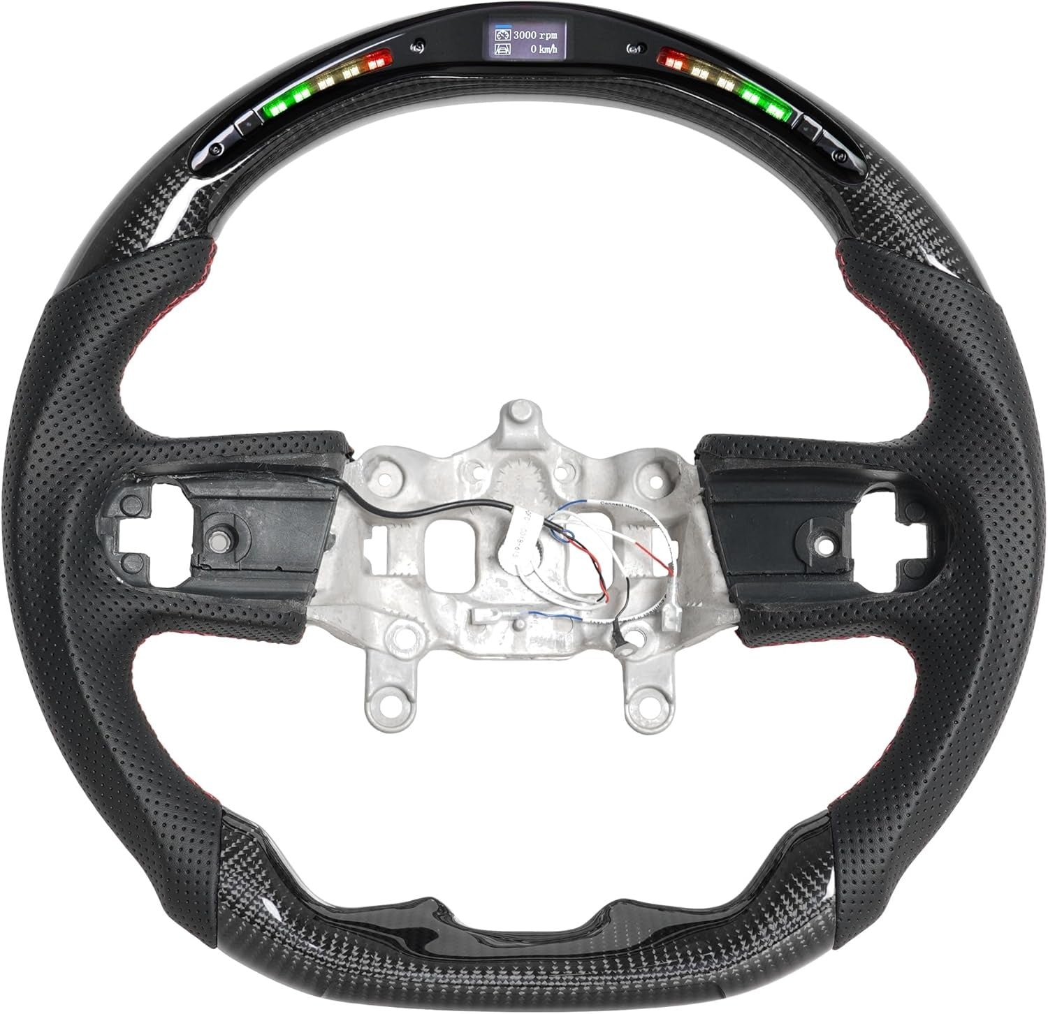 Steering Wheel for 2007-2024 Jeep Wrangler JK Sport/Sahara/Rubicon (2-Door & 4-Door)