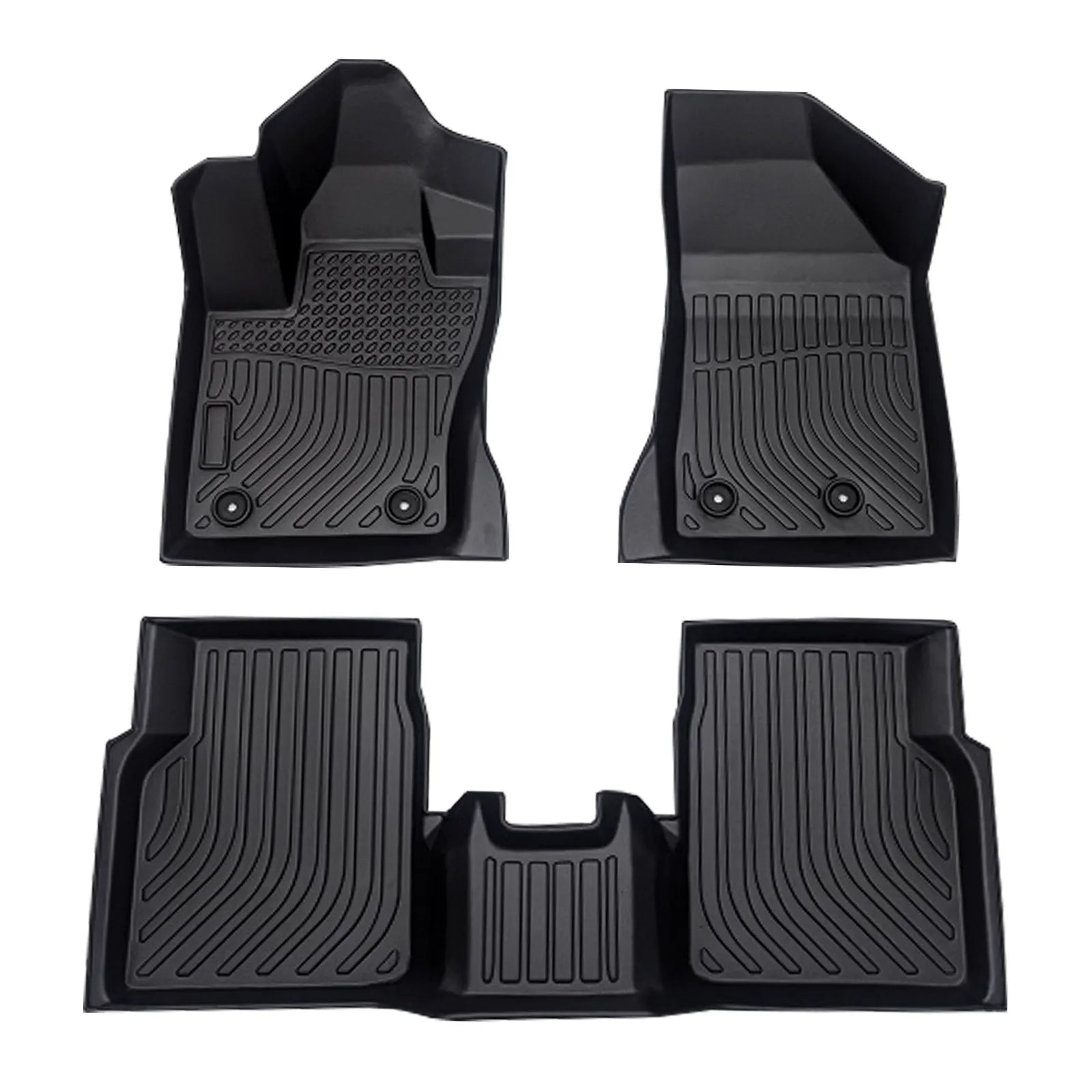 Custom TPE All-Weather Floor Liners for 2017-2024 Jeep Compass