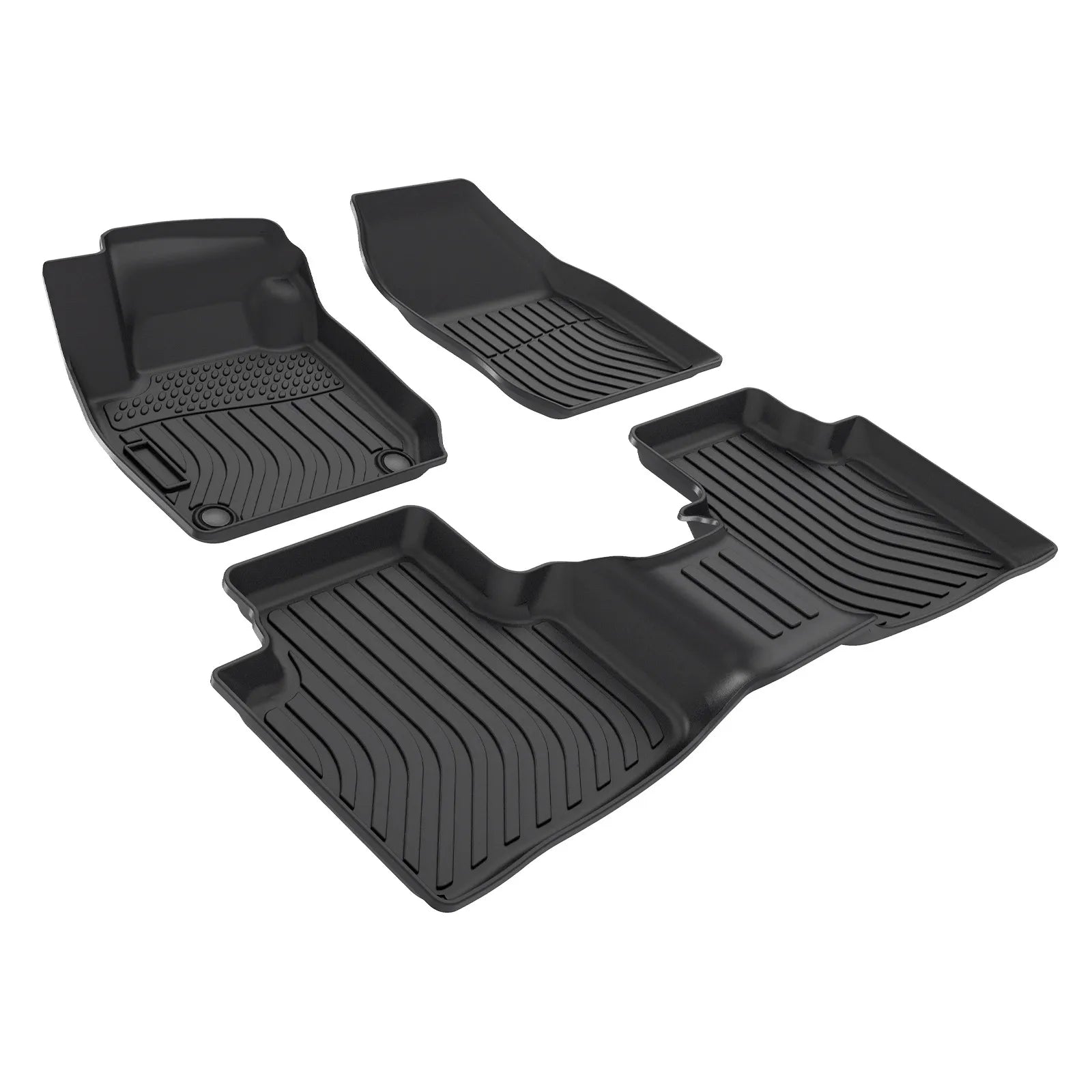 Custom TPE All-Weather Floor Mats for 2018-2025 Volkswagen T-Cross