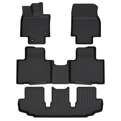for 2020-2024 Toyota Highlander TPE Car Floor Mats