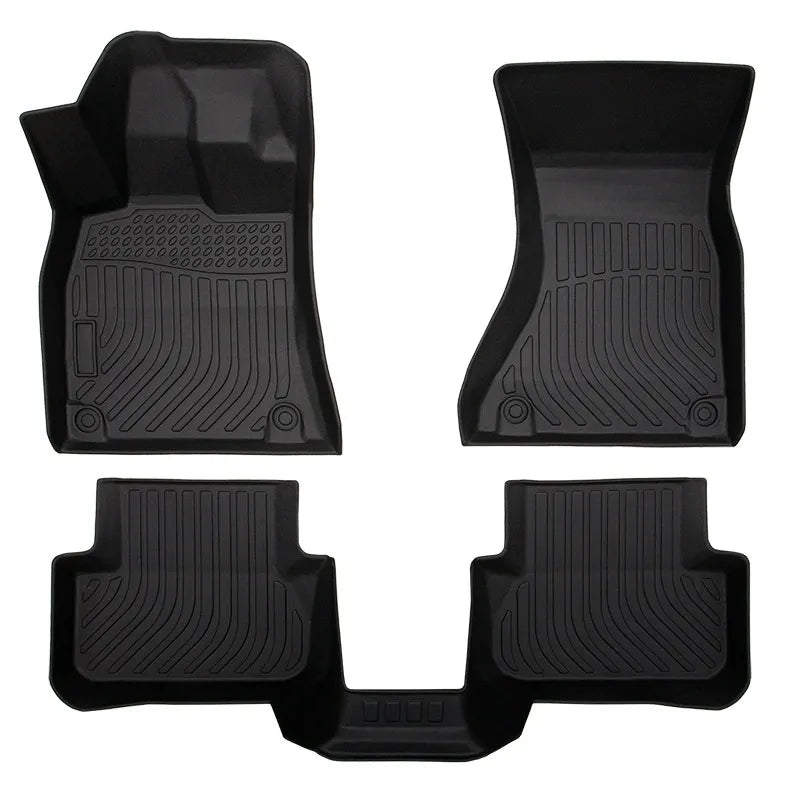Custom Fit TPE All-Weather Floor Mats for 2009-2016 Audi A4 & S4