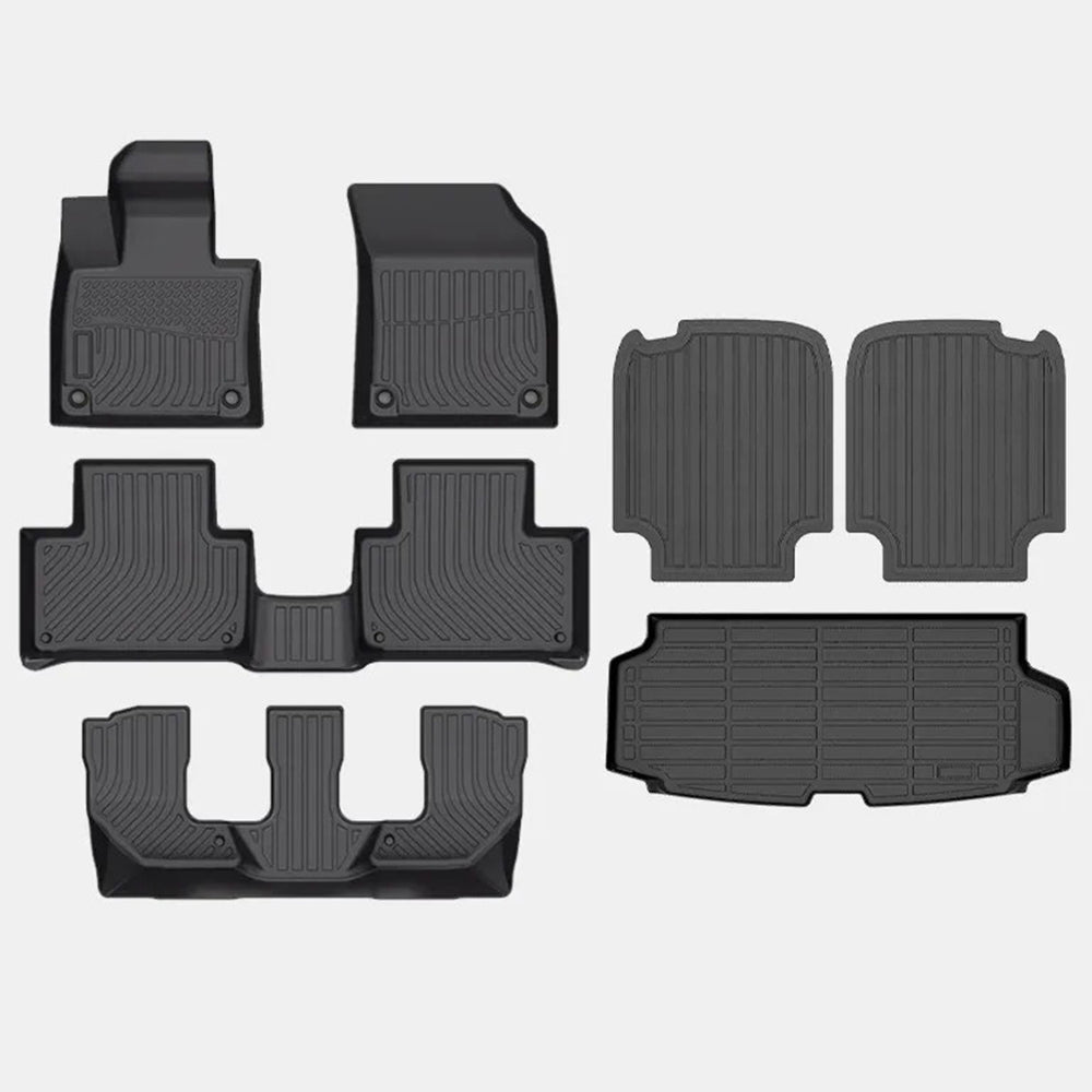 Custom TPE All-Weather Floor Mats for 2021-2025 Volvo XC90 Recharge