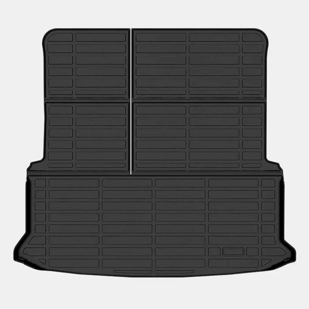Custom TPE All-Weather Floor Mats for 2024-2025 Toyota Grand Highlander (8 Seats)