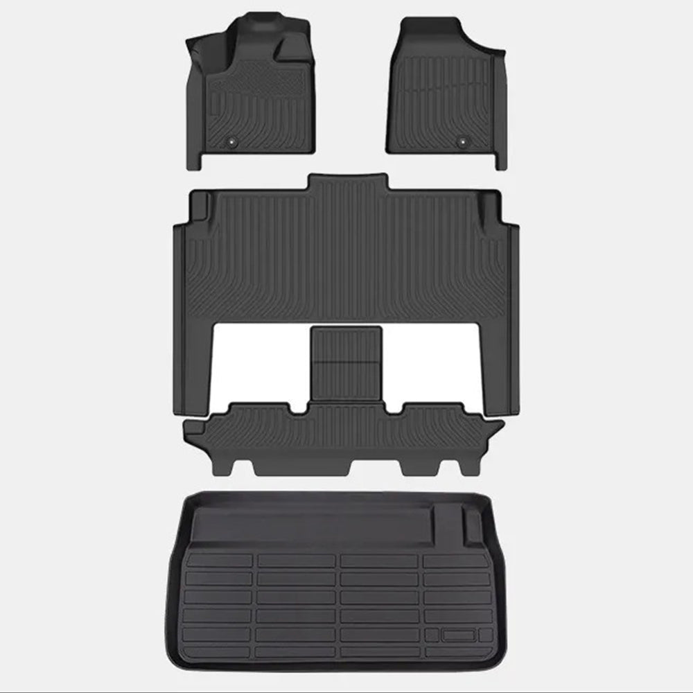 Custom TPE All-Weather Floor Mats for 2011-2020 Dodge Grand Caravan