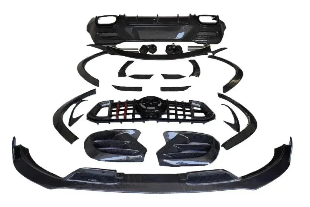 Mercedes-Benz GLE Coupe & SUV BRS Style Carbon Fiber Body Kit
