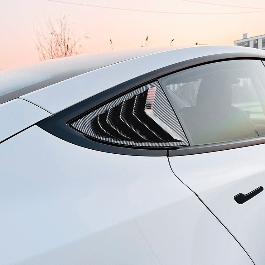 2024+ Tesla Model 3 Exterior Window Louver Decals