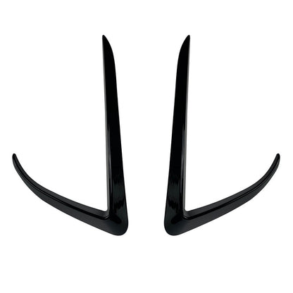 Front Bumper Canard/Splitter Decal – Exterior Modification for 2017+ Tesla Model 3