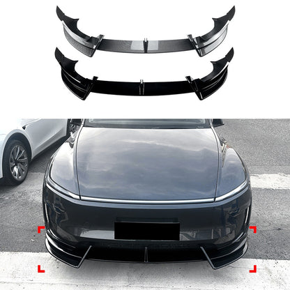 for 2024+ Tesla Model Y Front Bumper Lip Spoiler