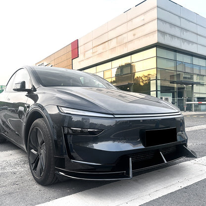 for 2024+ Tesla Model Y Front Bumper Lip Spoiler