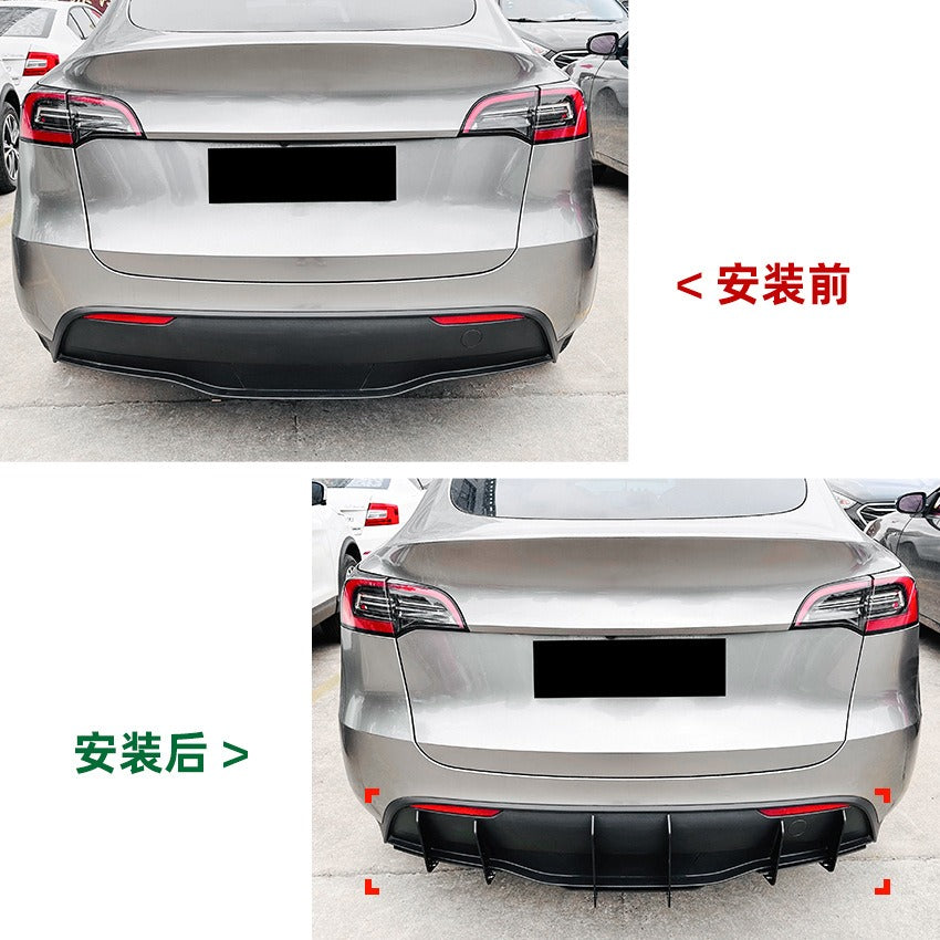 2019+ Tesla Model Y Rear Diffuser / Spoiler / Aero Blade