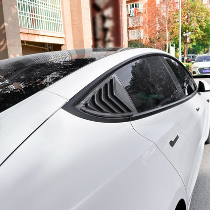 for 2017–2024 Tesla Model 3 Rear Window Louver Decals