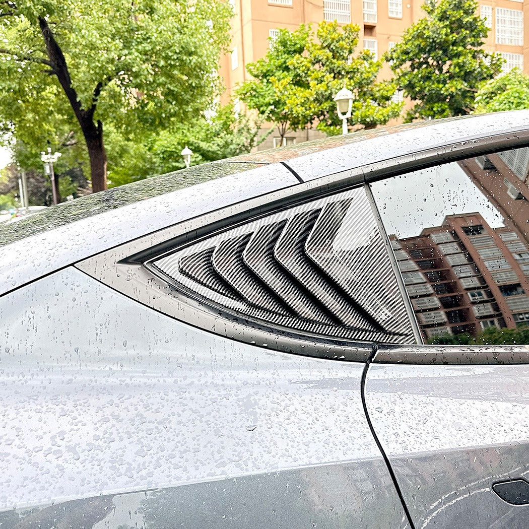 2019+ Tesla Model Y Rear Side Window Louver Decals