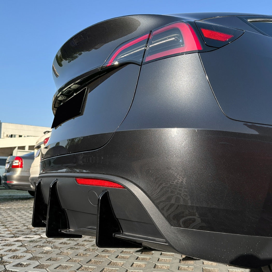 2017-2024 Tesla Model Y Exterior Rear Diffuser Spoiler