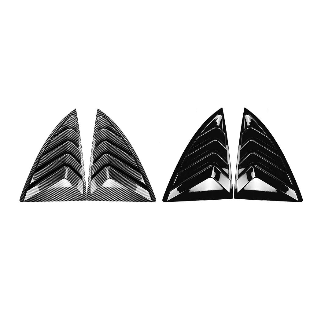2019+ Tesla Model Y Rear Side Window Louver Decals