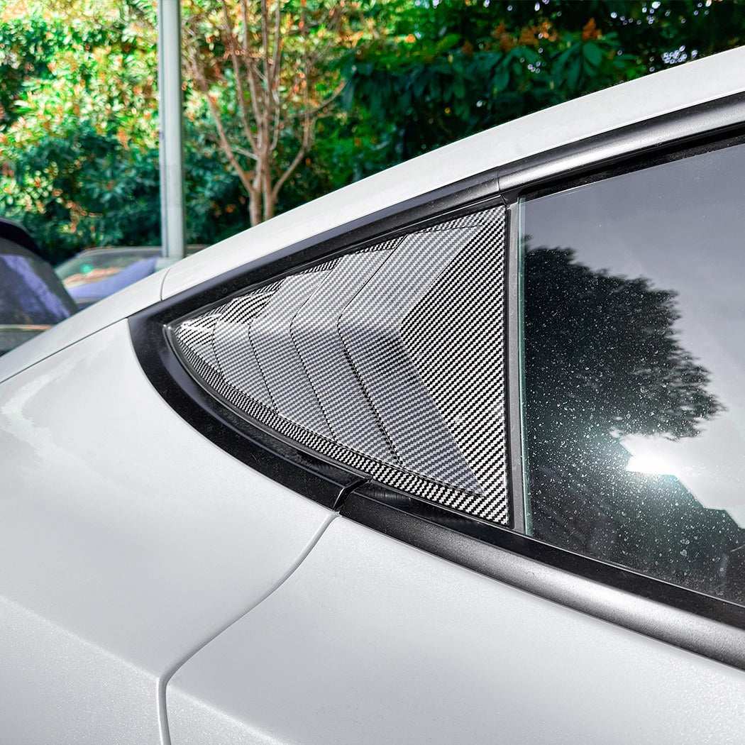 2017-2024 Tesla Model 3 Rear Window Louver Decals