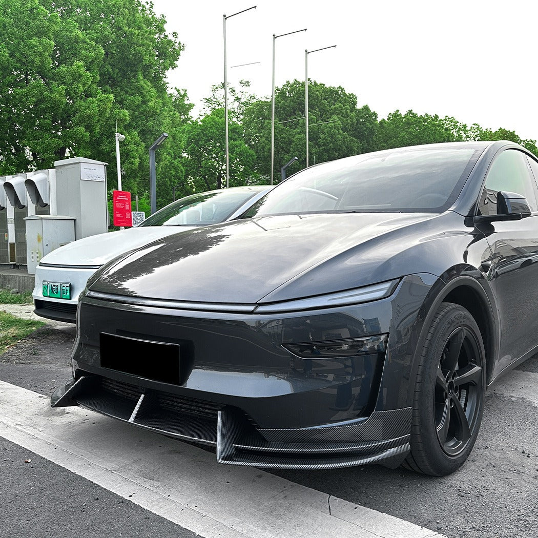2024+ Tesla Model Y Front Bumper Lip Spoiler