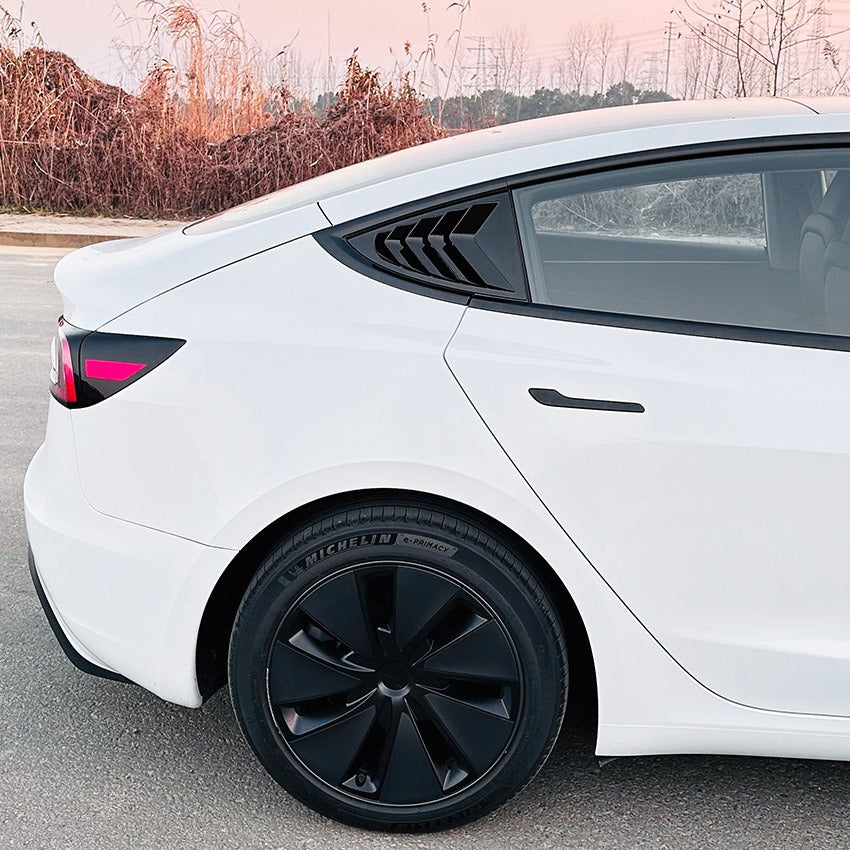 2024+ Tesla Model 3 Exterior Window Louver Decals