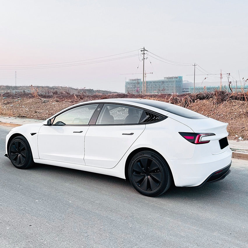 2024+ Tesla Model 3 Exterior Window Louver Decals