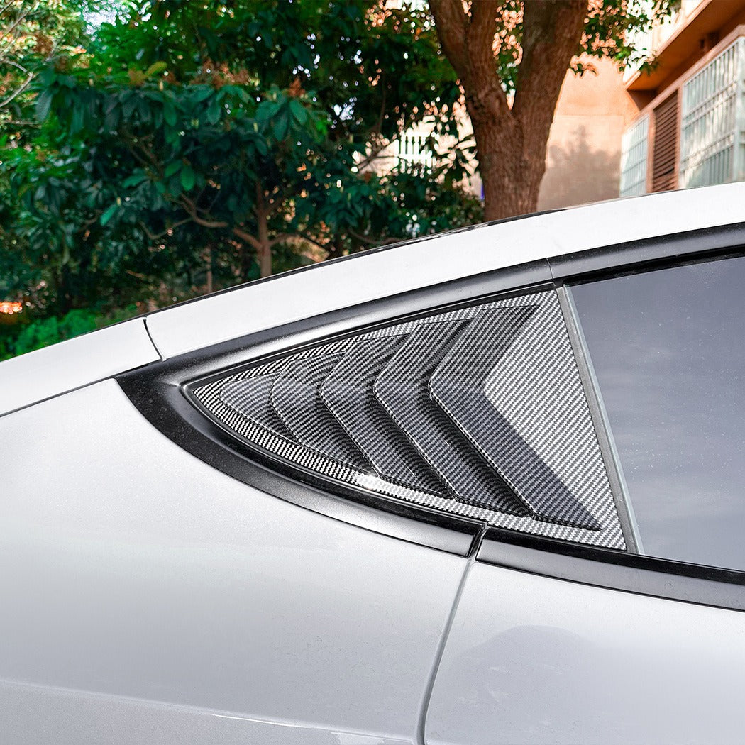 2017-2024 Tesla Model 3 Rear Window Louver Decals
