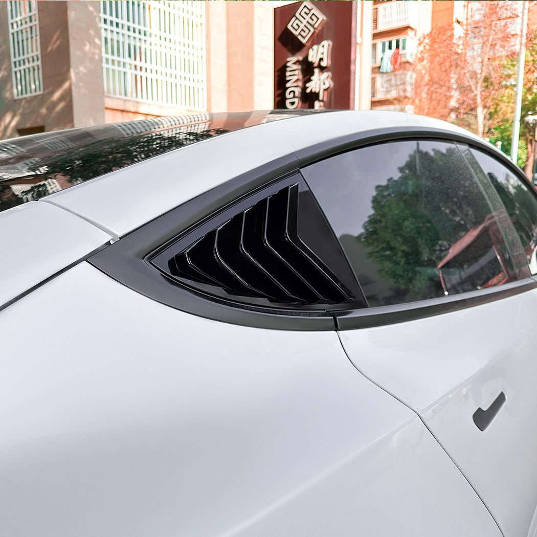 2017-2024 Tesla Model 3 Rear Window Louver Decals