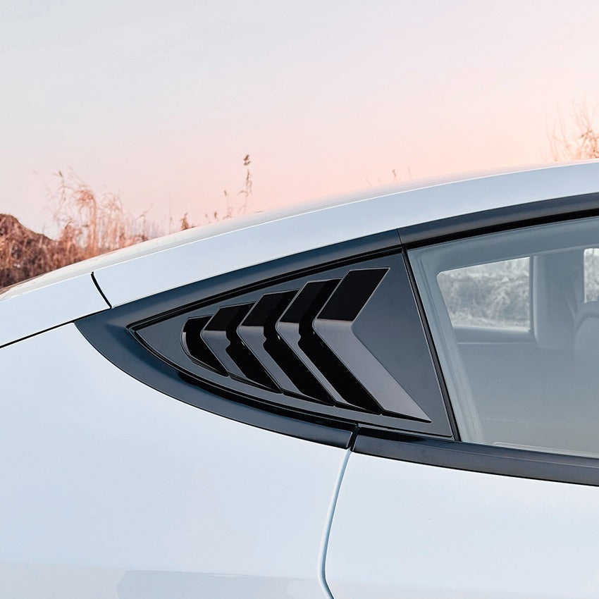 2024+ Tesla Model 3 Exterior Window Louver Decals