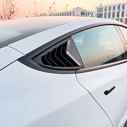 for 2024+ Tesla Model 3 – Exterior Window Louver Decals