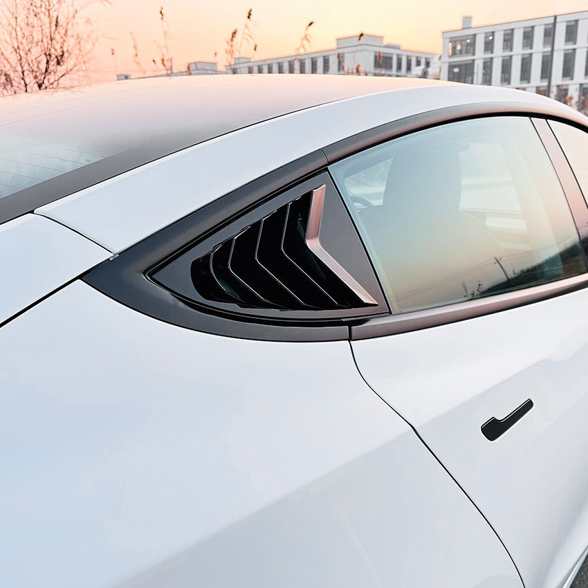 2024+ Tesla Model 3 Exterior Window Louver Decals