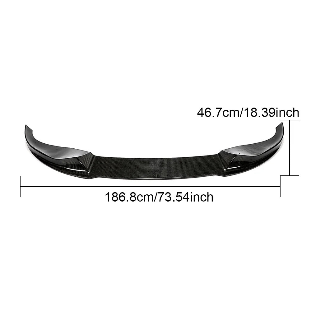 BMW X5 G05 M Sport H Style Front Lip, Carbon Fiber/FRP, 2019–2020