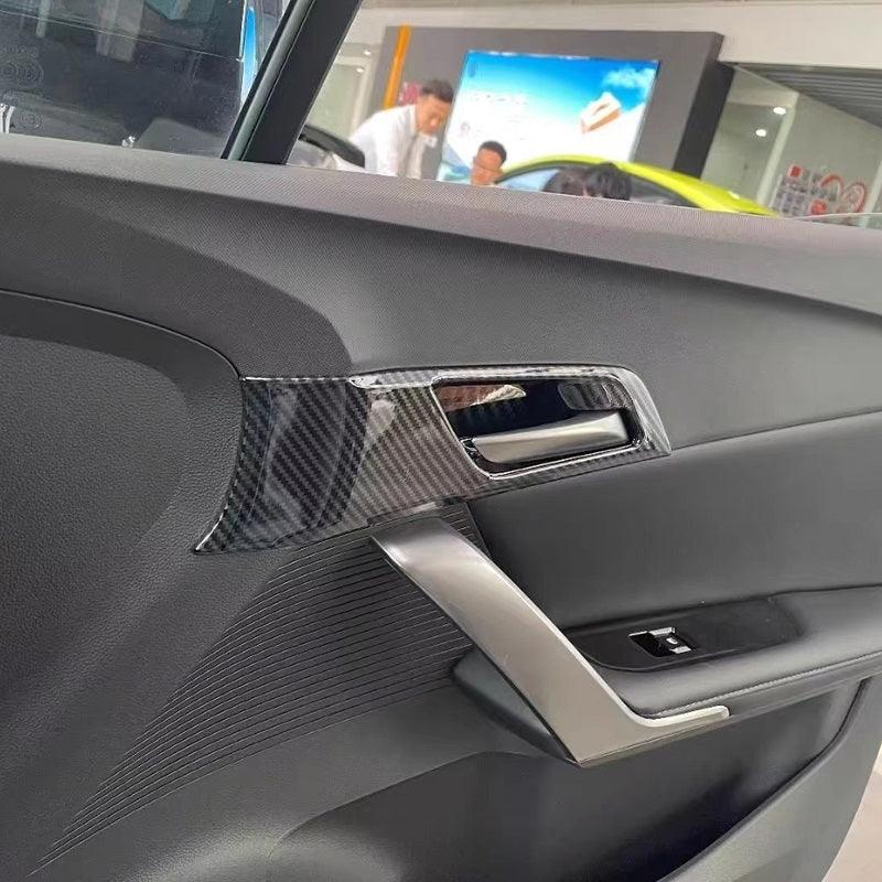 MG4 EV Inner Door Bowl Carbon-Fiber Pattern Trim, 4-Piece