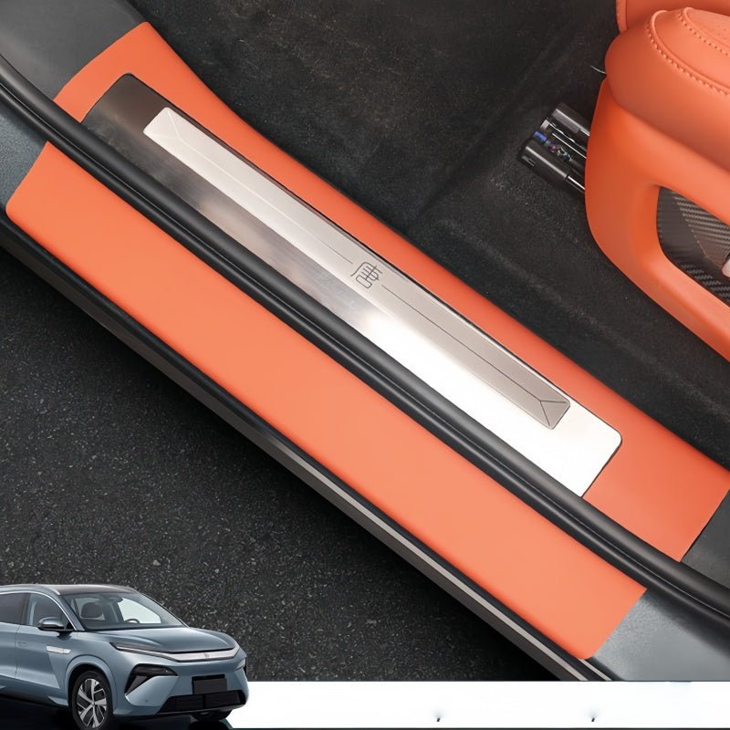 Leather Door Sill Protector for BYD Sealion 8 / ATTO 8