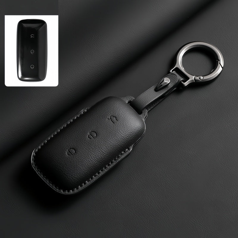 Leather Key Fob Cover for Geely EX5 / Geely Starray EM-i