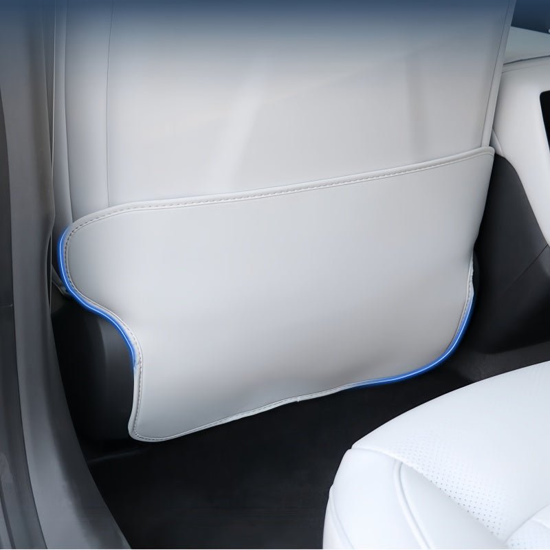 Leather Seat Back Anti-Kick Mat for 2026 XPENG P7+