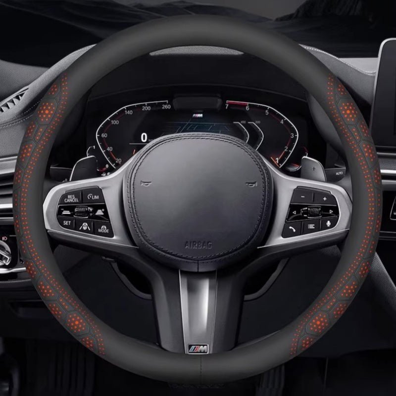 Leather Steering Wheel Cover for BYD Shark