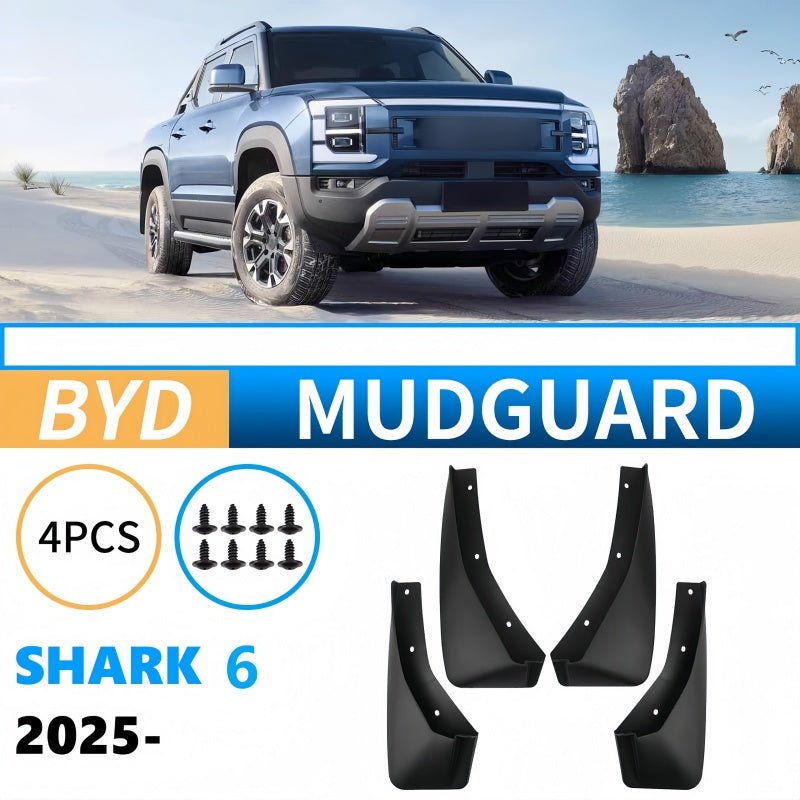 Mud Flaps for BYD Shark 6 (4 Pcs)