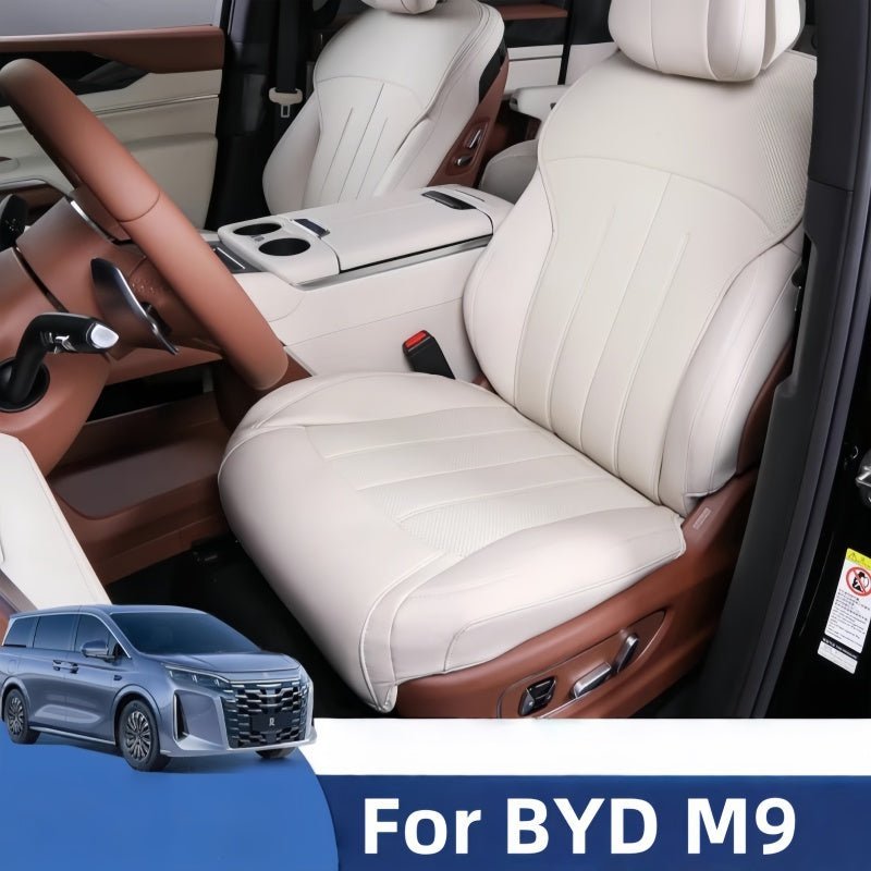 Premium Perforated Leather Seat Covers for BYD M9