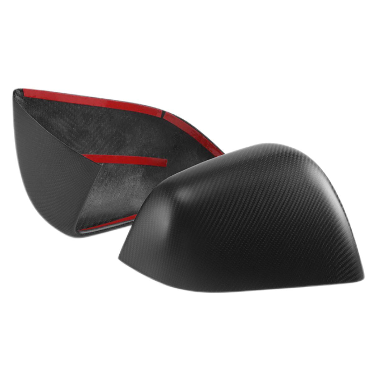 TESERY Side Mirror Cover for Tesla Model Y / 3 Highland ( OEM Style ) - Carbon Fiber Mirror Caps Exterior Mods - Tesery Official Store