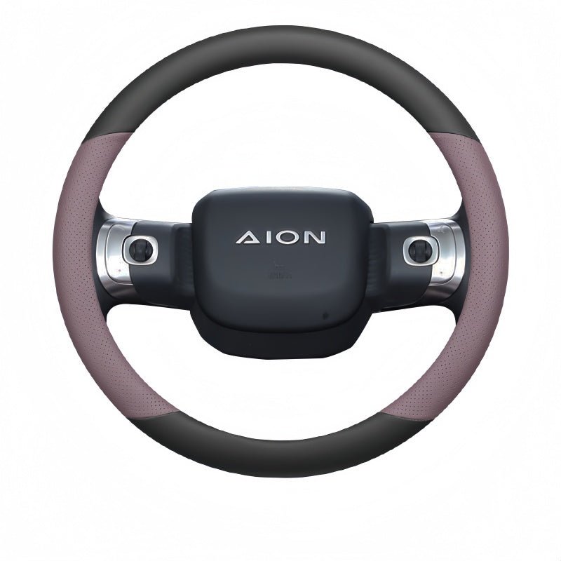 Slip-On Napa Leather Steering Wheel Cover for Aion V / UT / RT