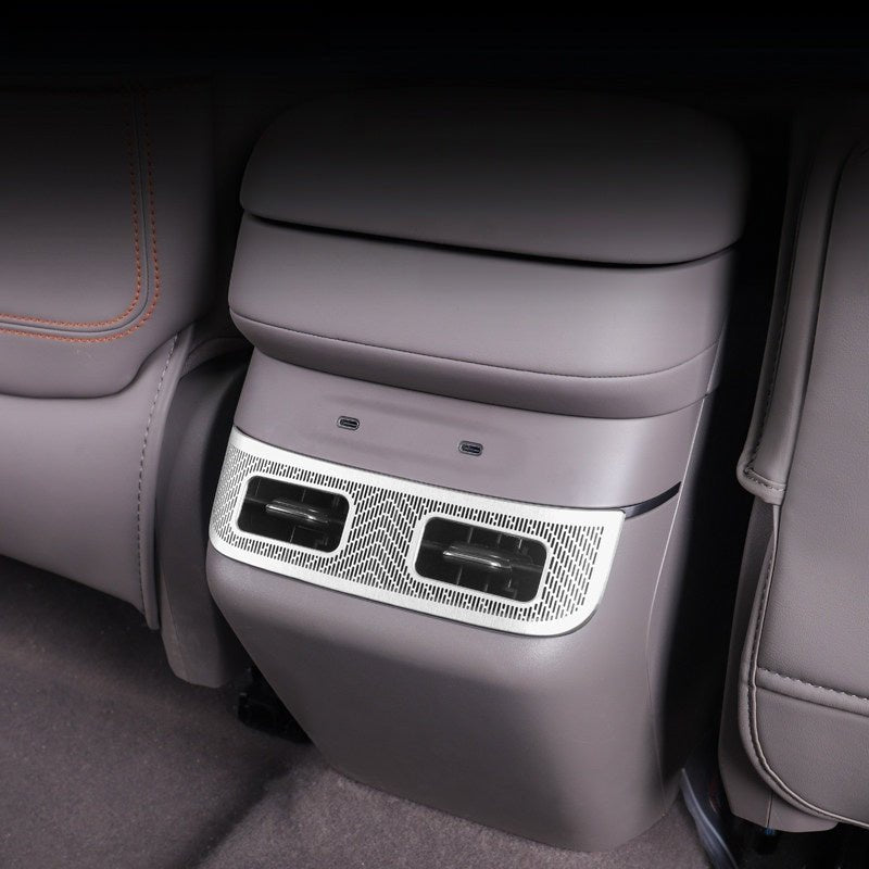 Stainless Steel Rear Air Vent Cover for Zeekr 7GT