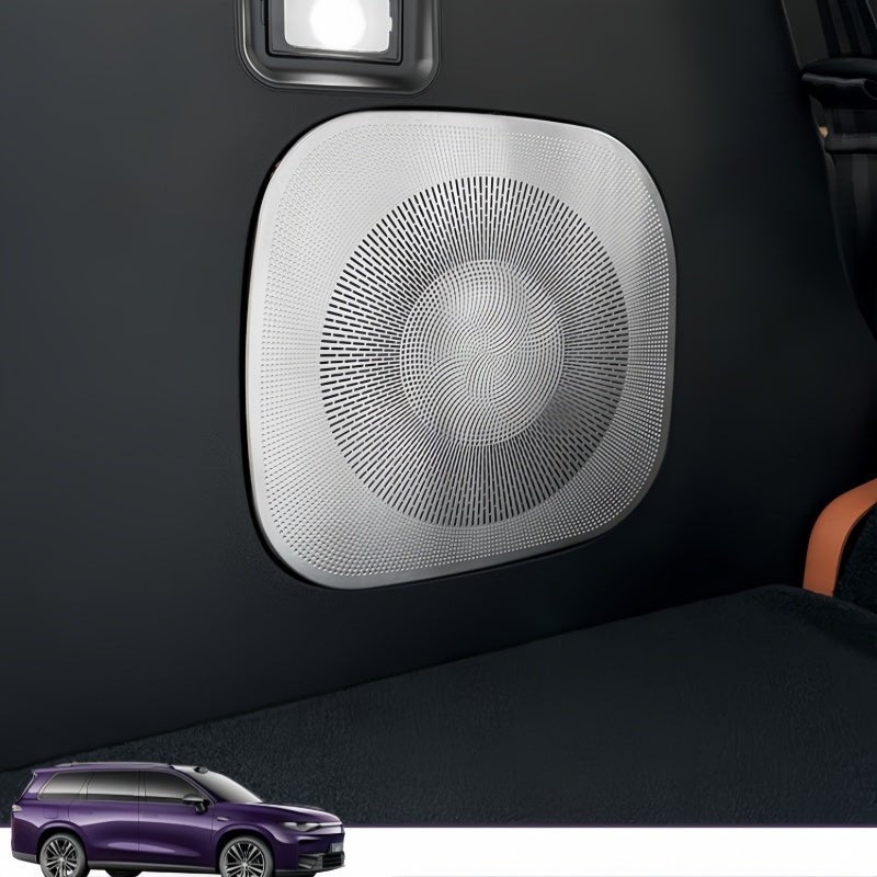 Stainless Steel Trunk Subwoofer Speaker Cover for Leapmotor C10