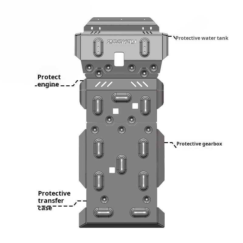 GWM Tank 300/400/500/700 Chassis Guard Plate