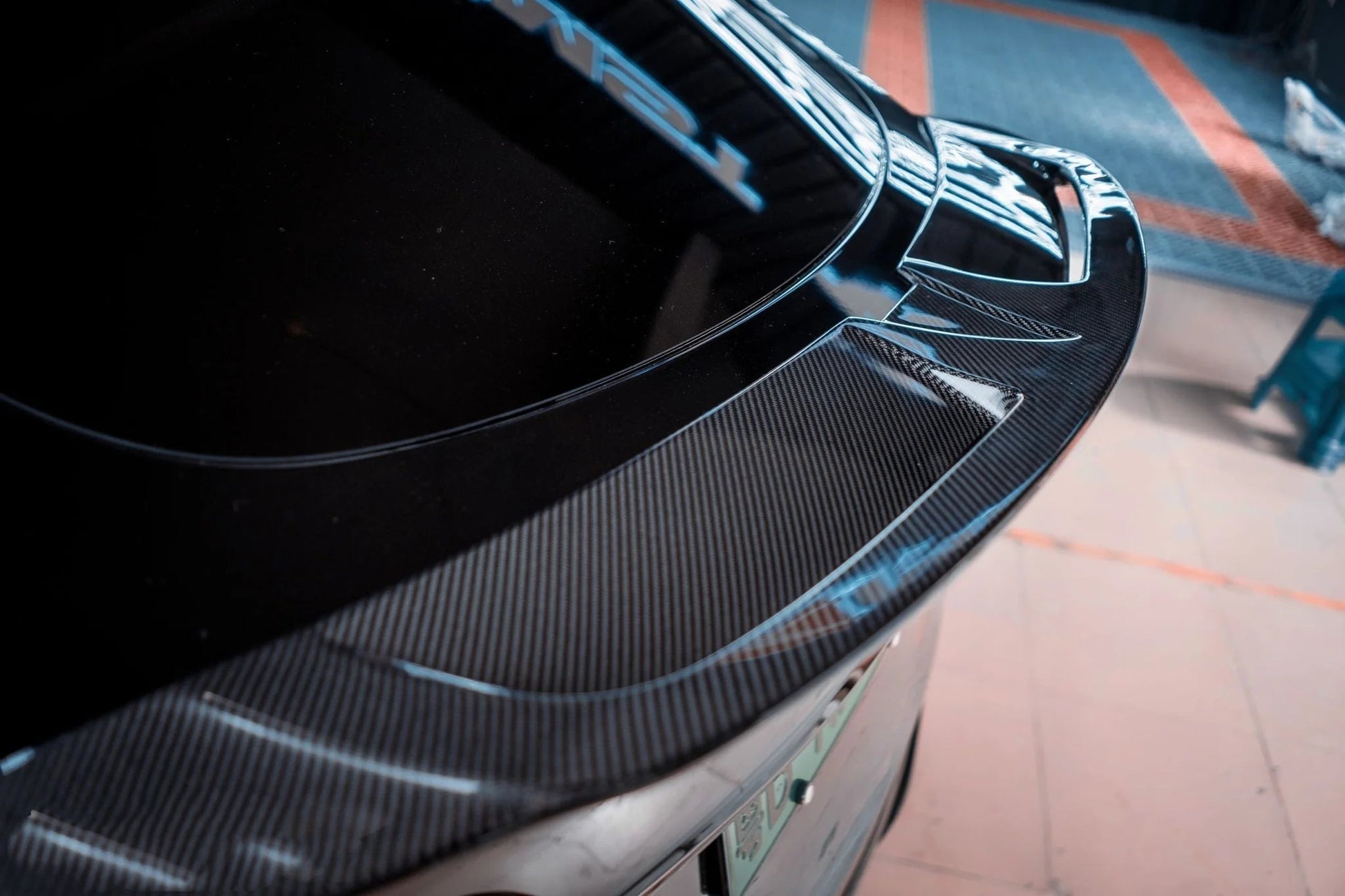 TESERY Carbon Fiber Rear Spoiler for Tesla Model Y - Tesery Official Store