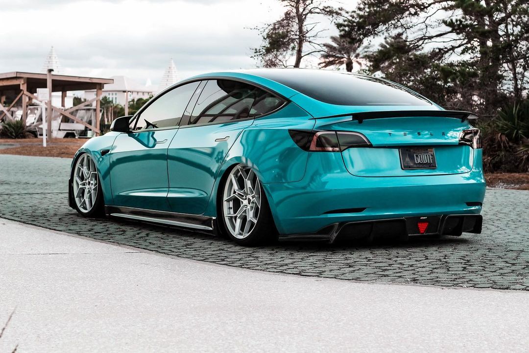 TESERY Tesla Model 3 Carbon Fiber Rear Spoiler Ver.3 - Tesery Official Store