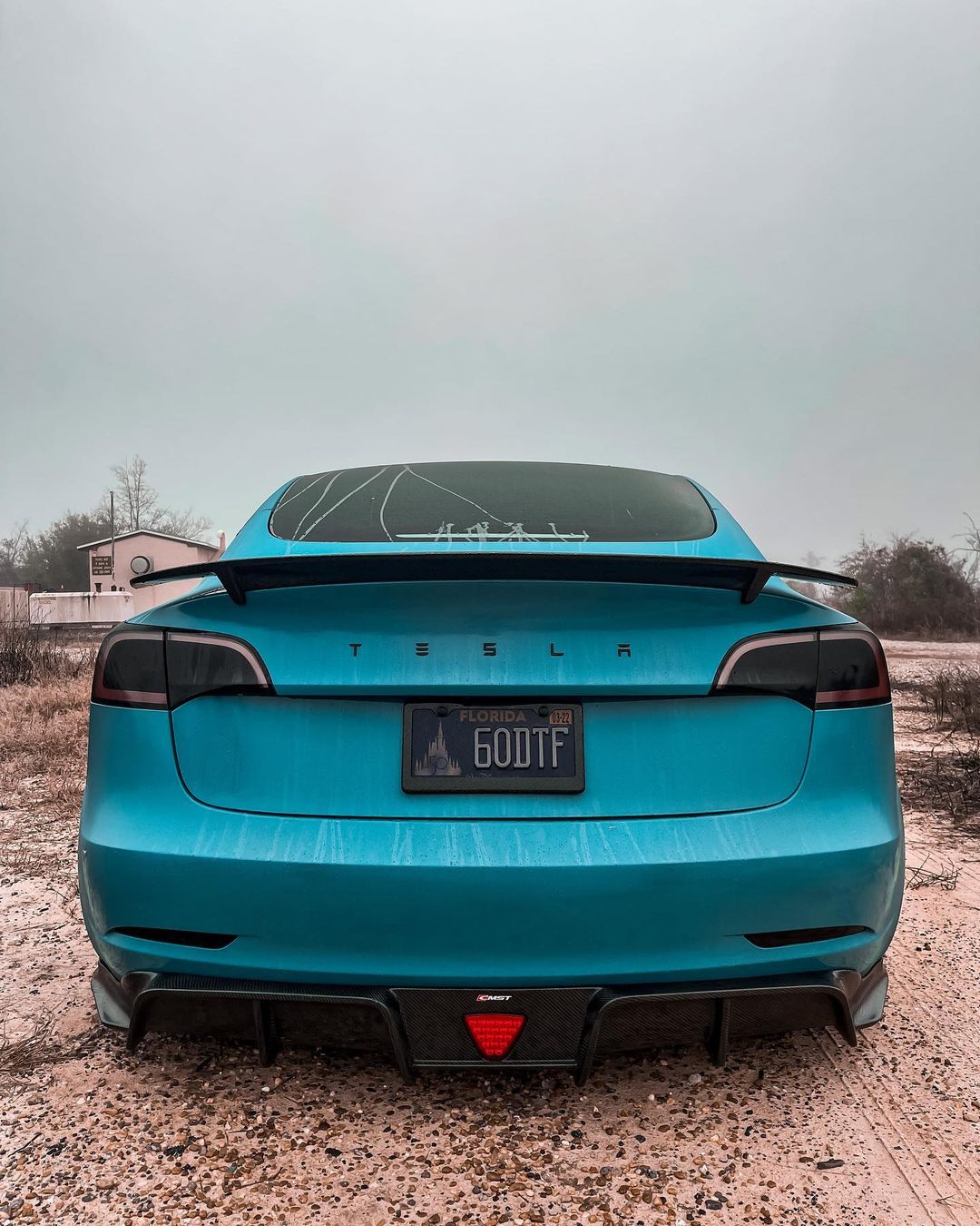 TESERY Tesla Model 3 Carbon Fiber Rear Spoiler Ver.3 - Tesery Official Store