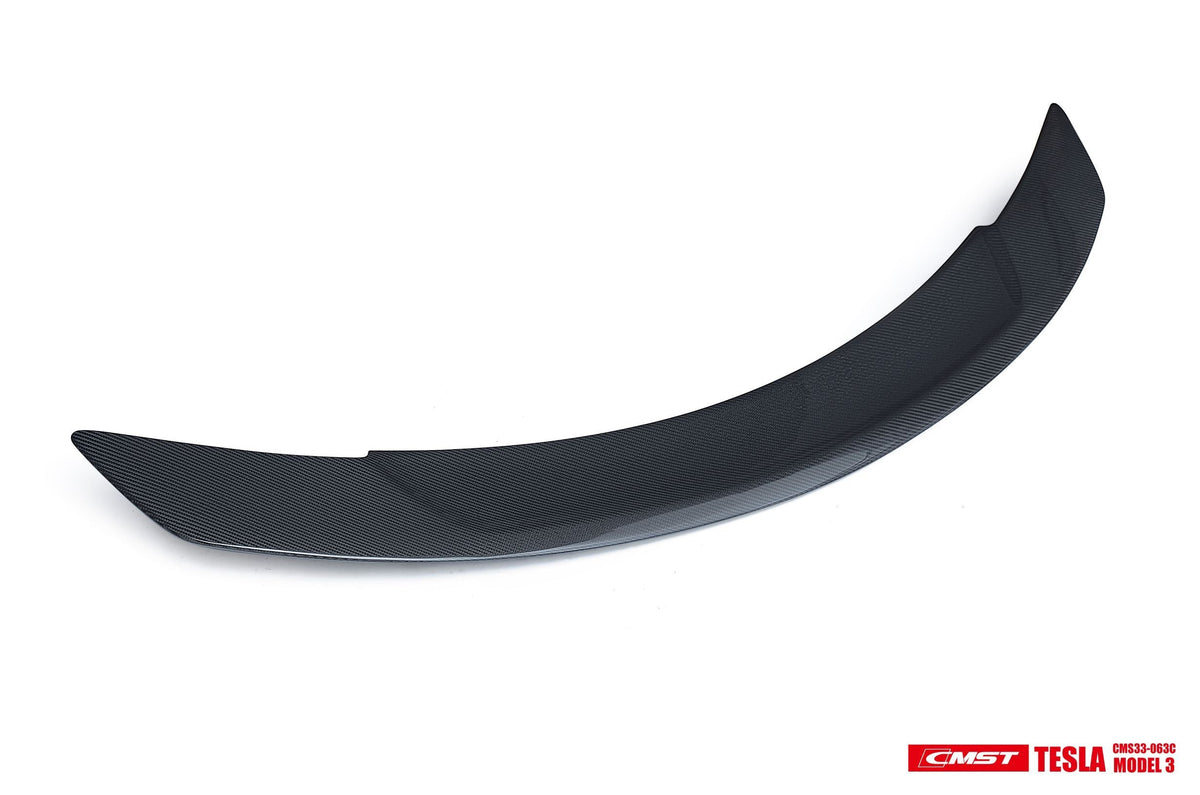 TESERY Tesla Model 3 Carbon Fiber Rear Spoiler Ver.3 - Tesery Official Store