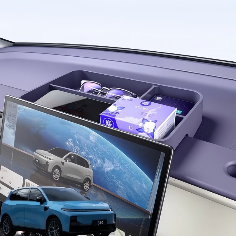Tissue Box Behind Center Control Screen for Leapmotor B10
