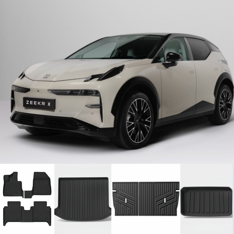 TPE Floor MATS & Trunk & Frunk MATS for ZEEKR X