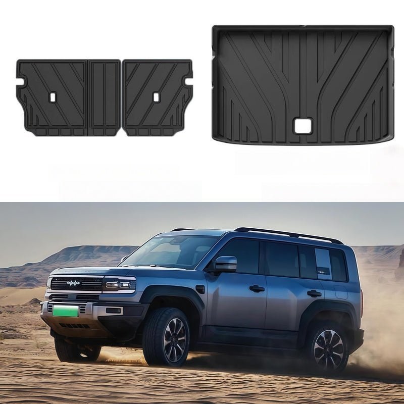 TPE Floor Mats & Trunk Mat for BYD FangChengBao Leopard 5 & Denza B5