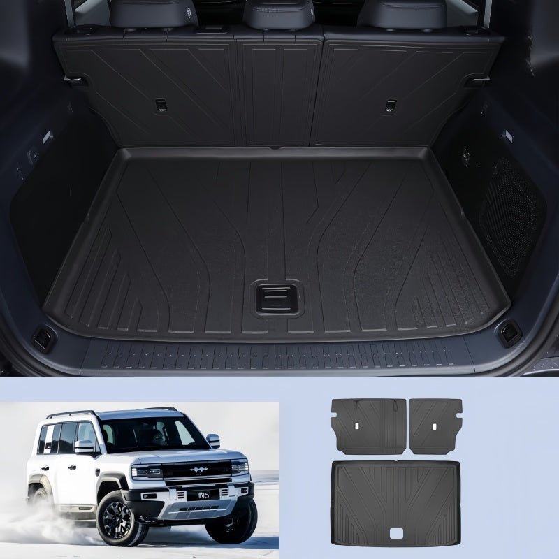 TPE Floor Mats & Trunk Mat for BYD FangChengBao Leopard 5 & Denza B5
