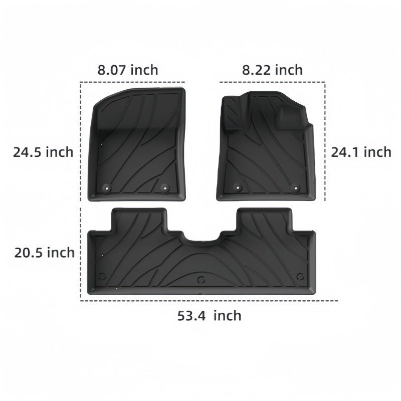 TPE Floor Mats & Trunk Mat for Geely EX5 EM-i (MX)