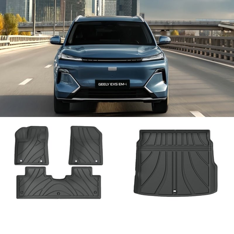 TPE Floor Mats & Trunk Mat for Geely EX5 EM-i (MX)